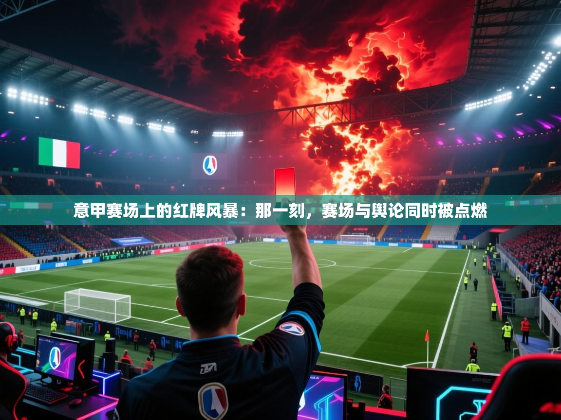 意甲赛场上的红牌风暴：那一刻，赛场与舆论同时被点燃  第2张